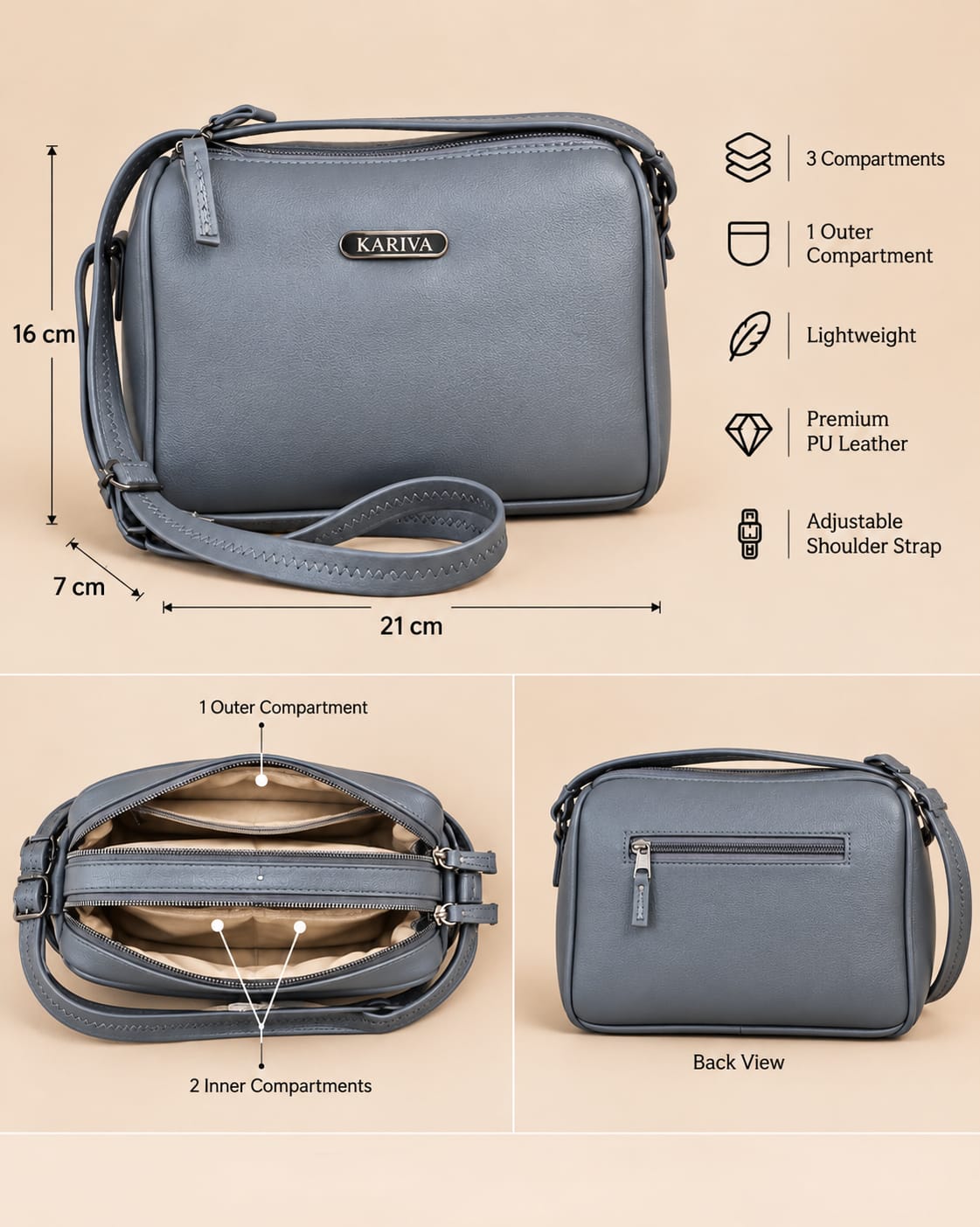 Vesper Crossbody Bag