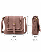 Nayelle Braided Crossbody Bag
