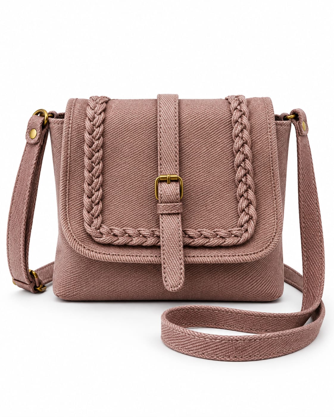 Nayelle Braided Crossbody Bag