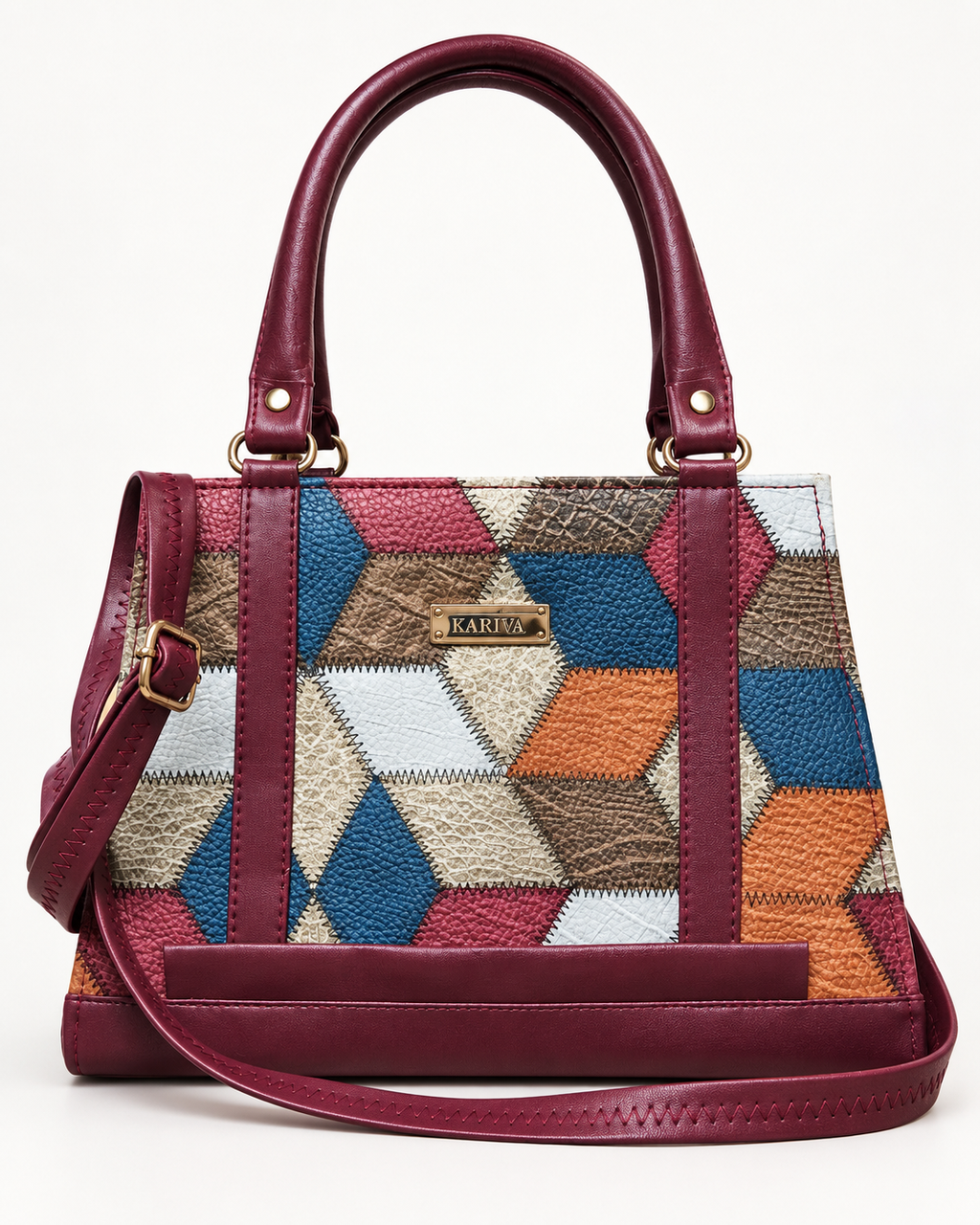 Mireya Patchwork Handbag