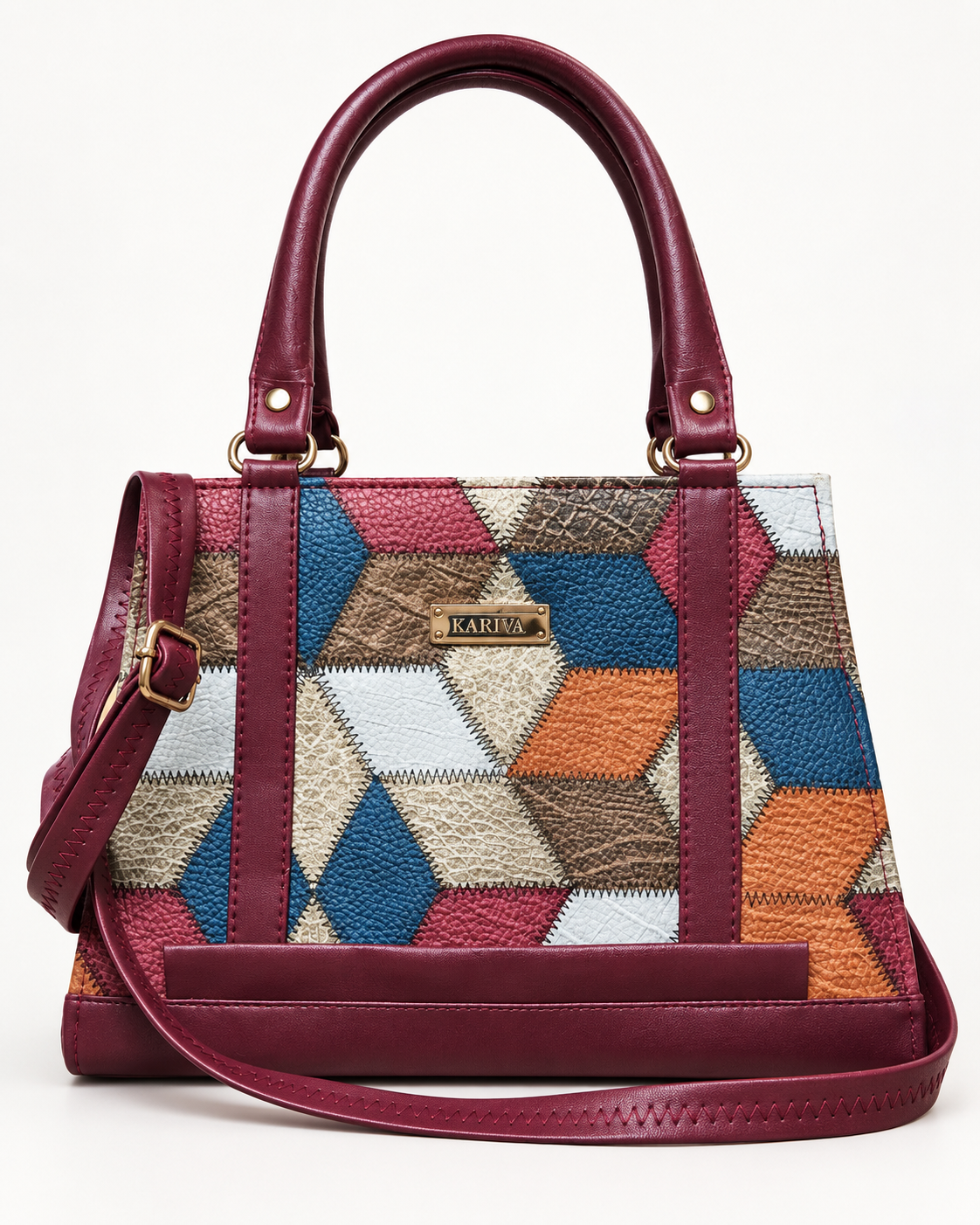 Mireya Patchwork Handbag