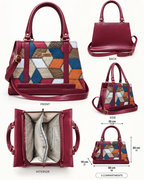 Mireya Patchwork Handbag