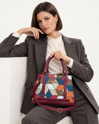 Mireya Patchwork Handbag